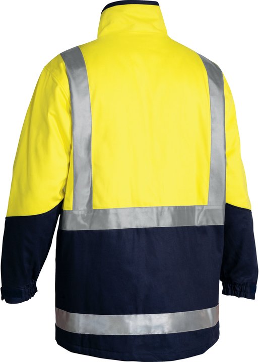 Bisley Taped Hi Vis 3 in 1 Drill Jacket