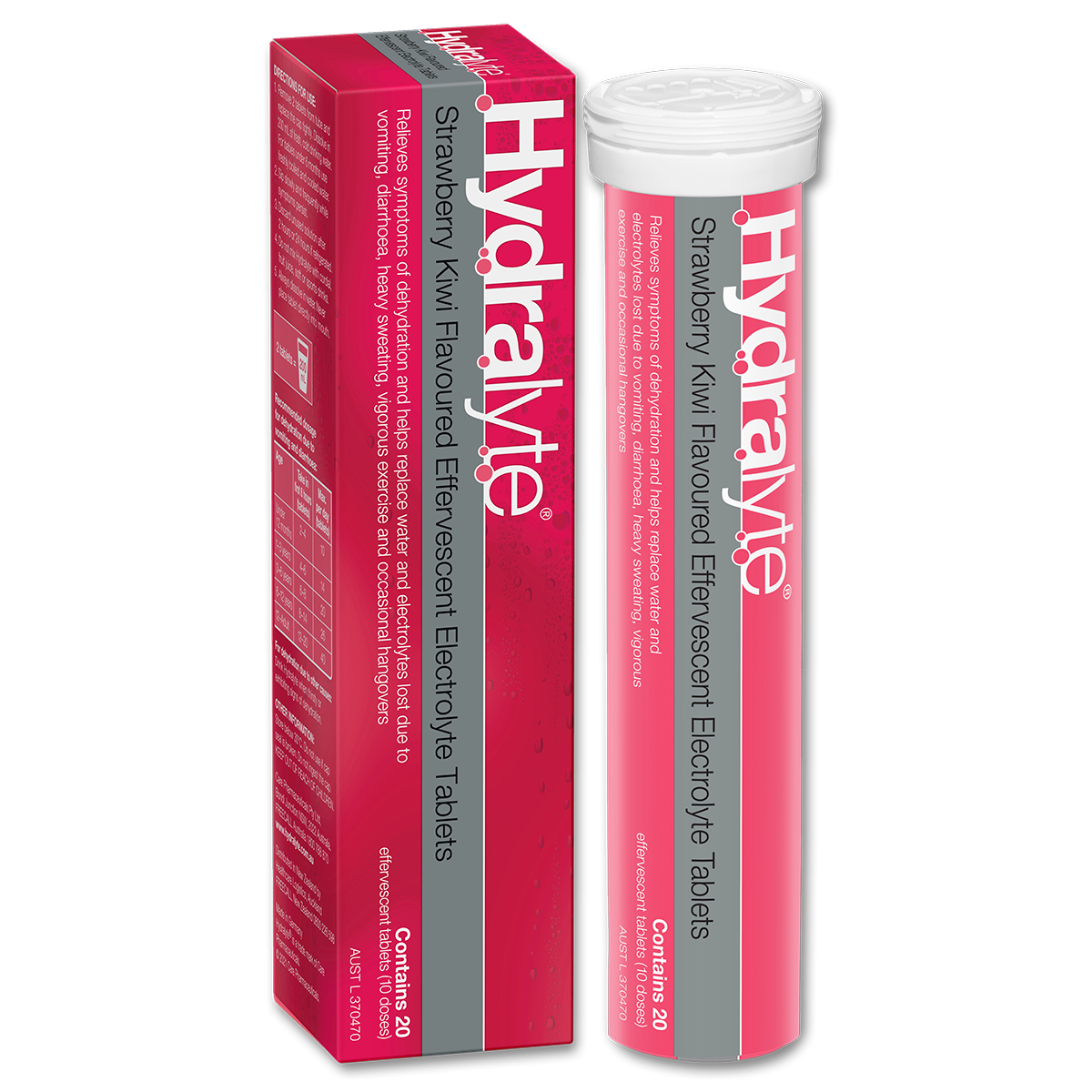 Hydralyte Effervescent Electrolyte Tablets (20 Tablets)