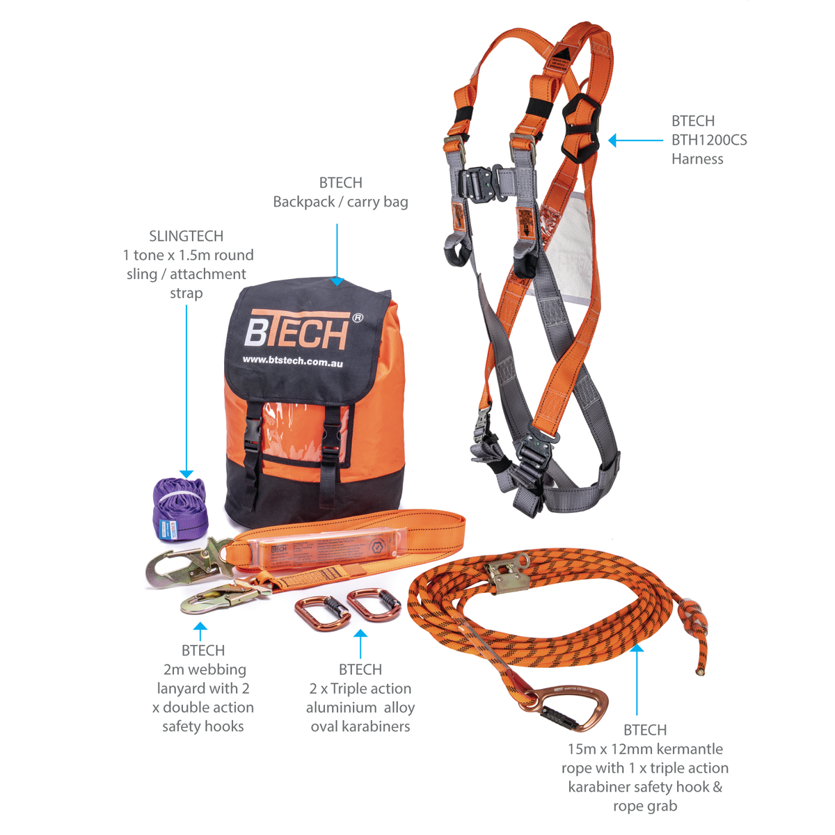 BTECH ENTRYFIT Roofers Kit (BTR1100)