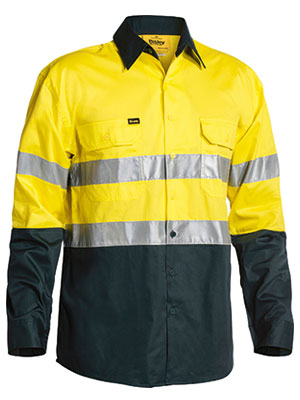 Bisley Taped Hi Vis Cool Lightweight Shirt