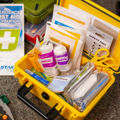 FastAid First Aid Kit, Essentials, Ip67 Waterproof Case
