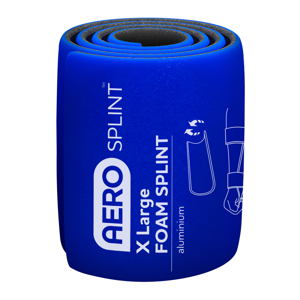 Aero Healthcare AEROSPLINT Folded Extra Large Aluminium Foam Splint 91 x 14cm