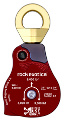 Rock Exotica Omni-Rigging Block 4.5" RED