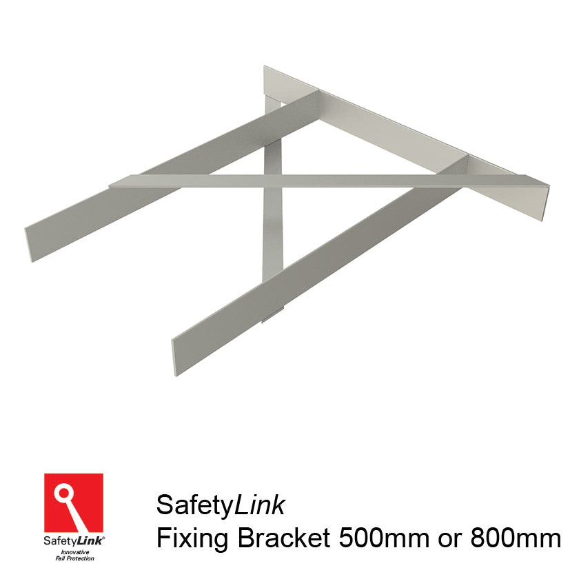Safetylink Permanent Ladder 800mm Extended Fixing Bracket (LADER001.04.03)