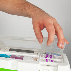 FastAid First Aid Kit, R2, Industra Max Kit, 1 Tray Plastic Portable