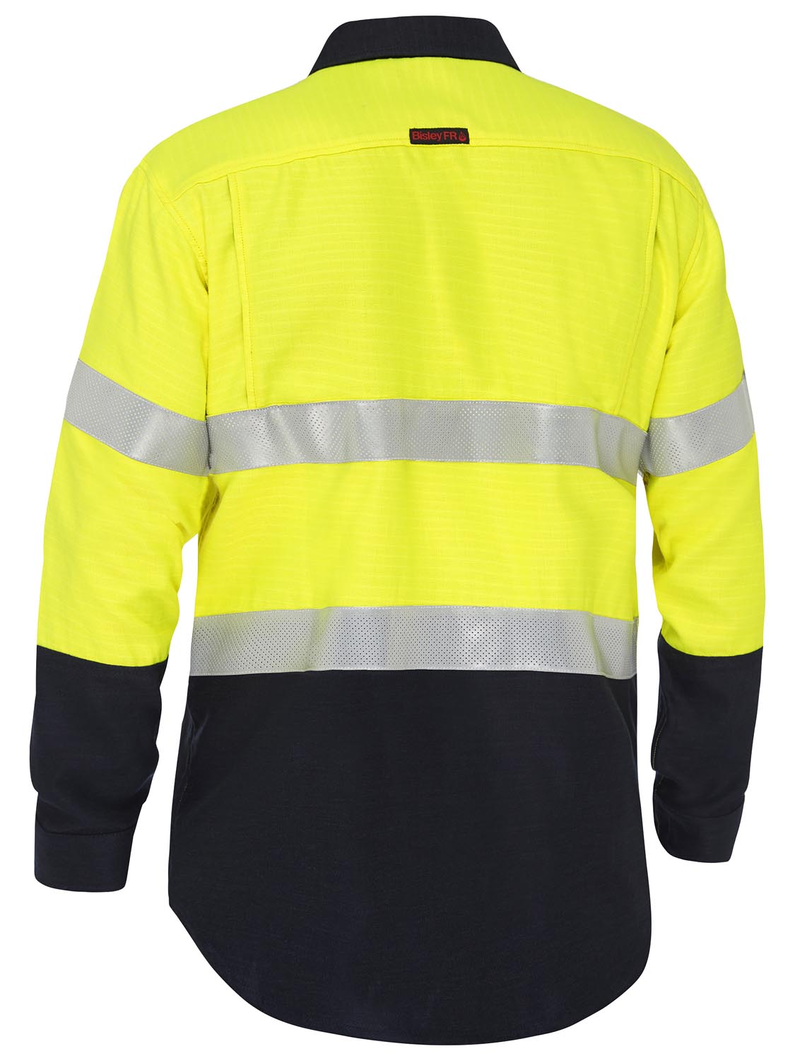Bisley Apex 185 Taped Hi Vis FR Ripstop Vented Shirt