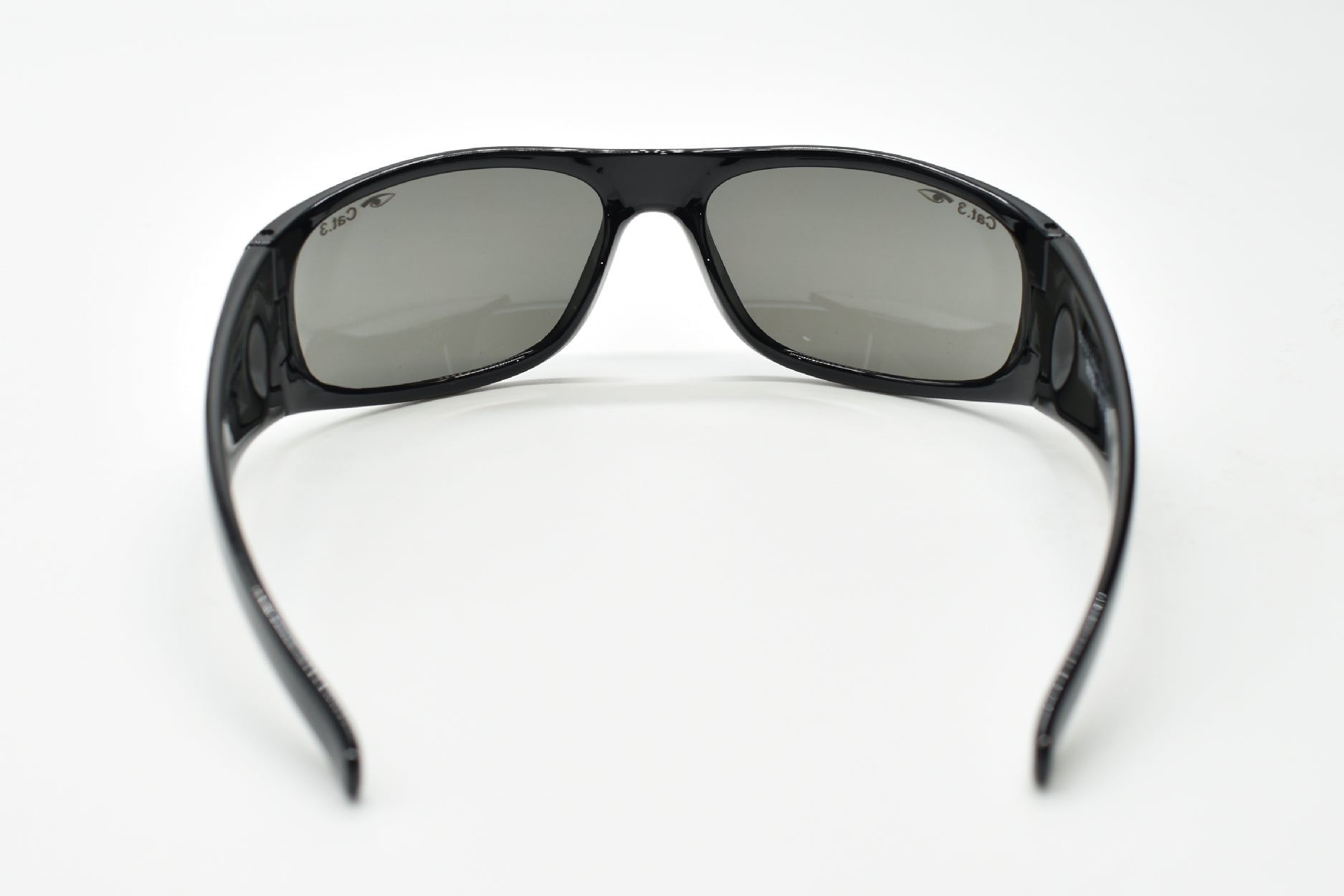 EYRES XCCESS Shiny Black Frame Grey Lens