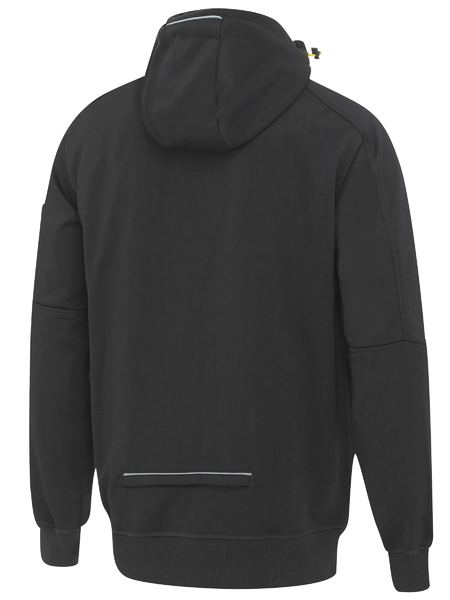 Bisley Work Fleece Zip-Front Hoodie with Sherpa Lining