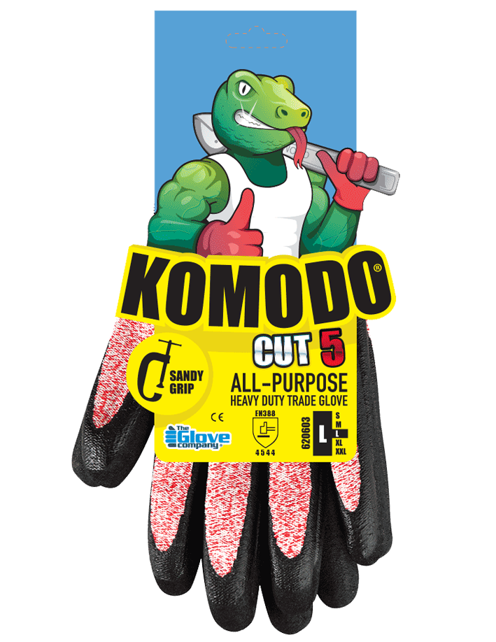 TGC Komodo Safety Cut 5 Gloves