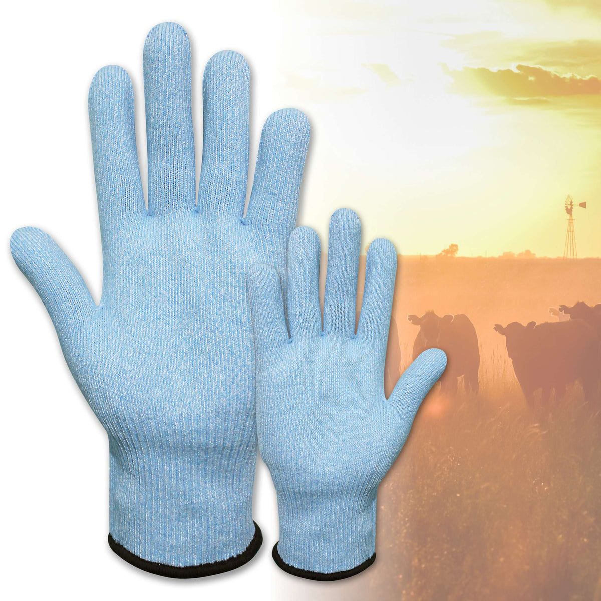 Bastion Cut 5 Liner Glove -  Blue