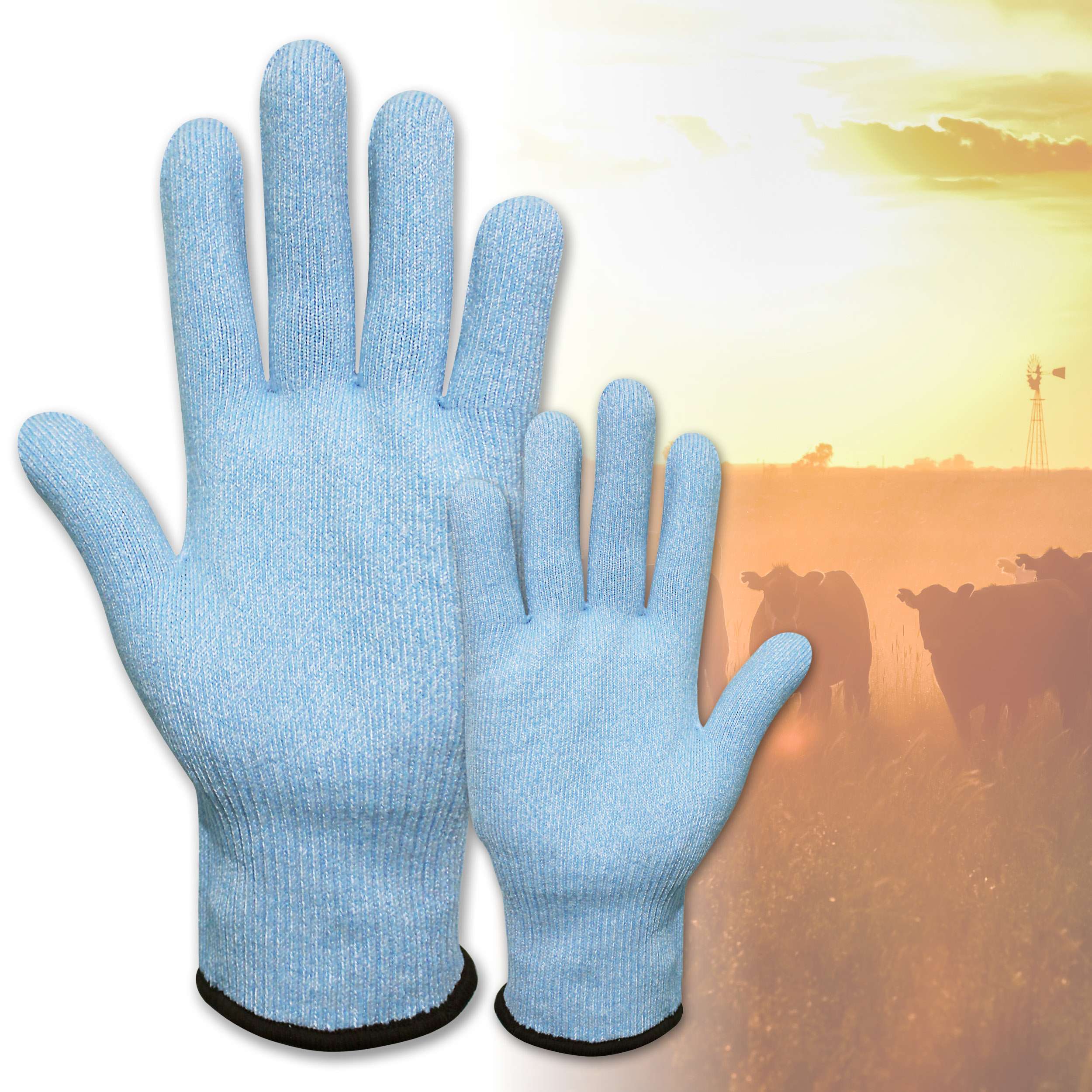 Bastion Cut 5 Liner Glove -  Blue