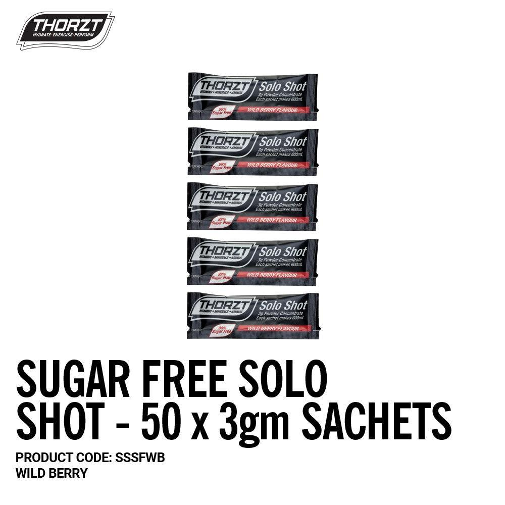 Thorzt 99% Sugar Free Solo Shots