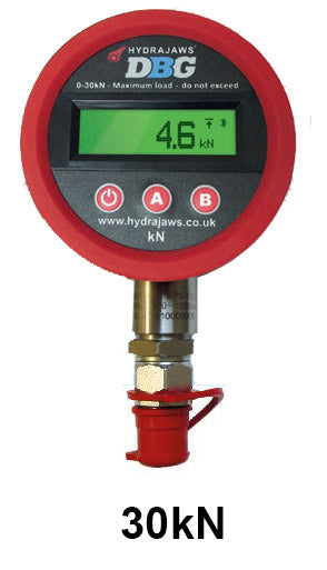 Hydrajaws Model 2000 Tester Bluetooth Digital 30kN Gauge (PSBTDG30)
