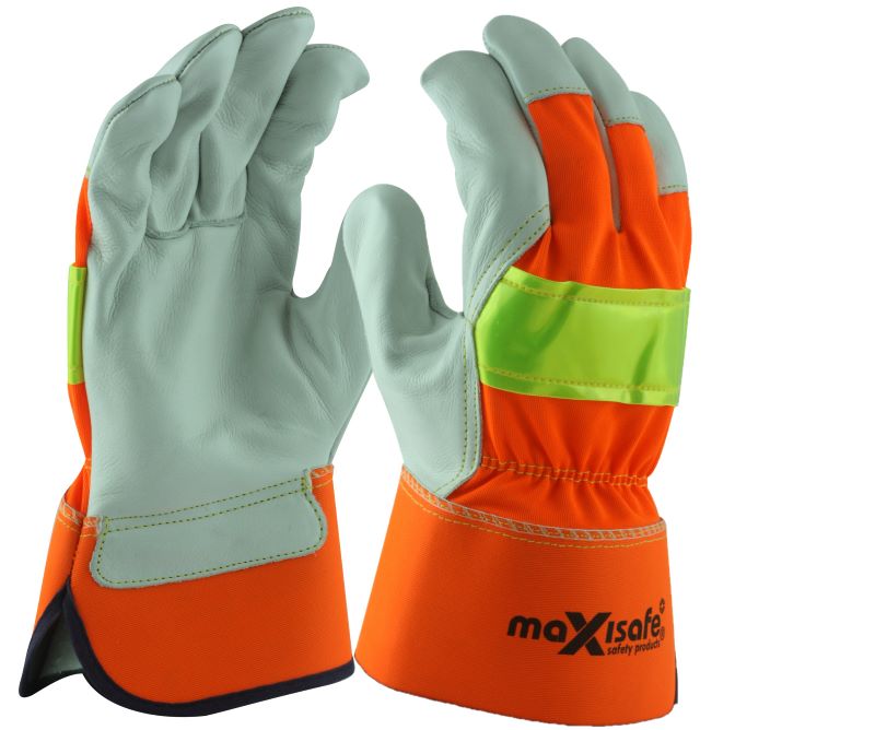 Maxisafe Reflective Safety Rigger W/ Safety Cuff (12 Pairs)