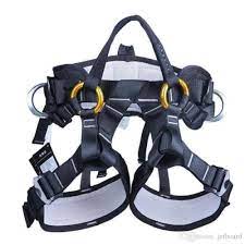 Black Tree Arborist Climbing Sit Harness