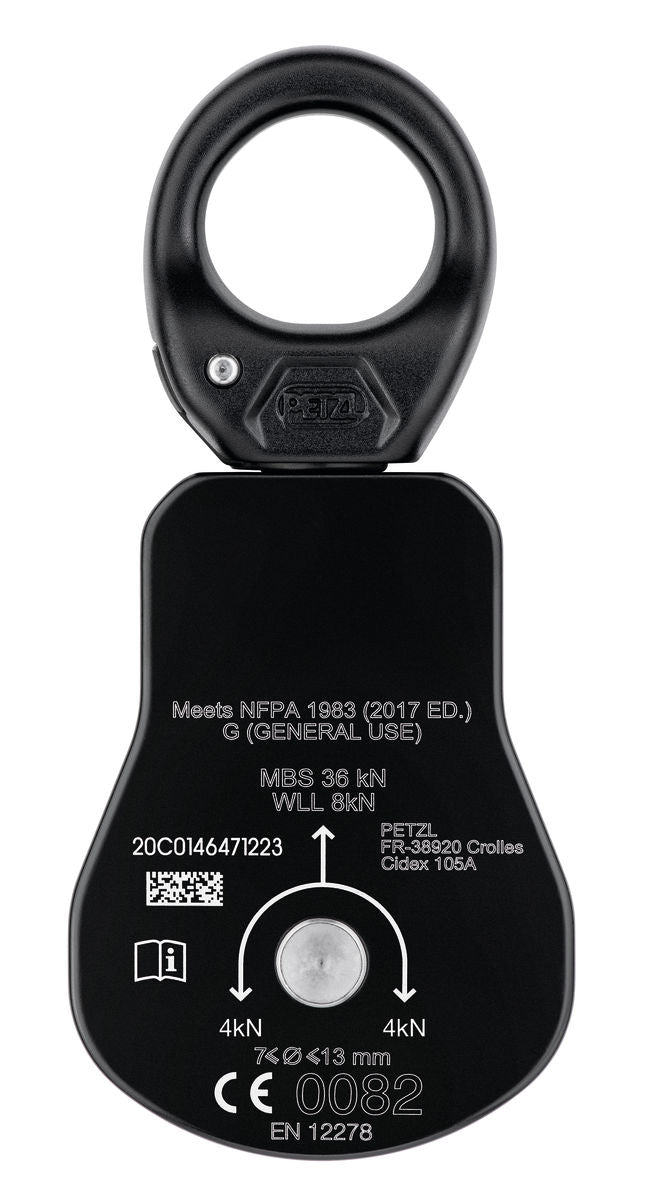 Petzl SPIN L1  Single pulley with swivel (P001BA00)
