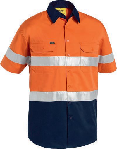 Bisley Taped Hi Vis Cool Lightweight Shirt