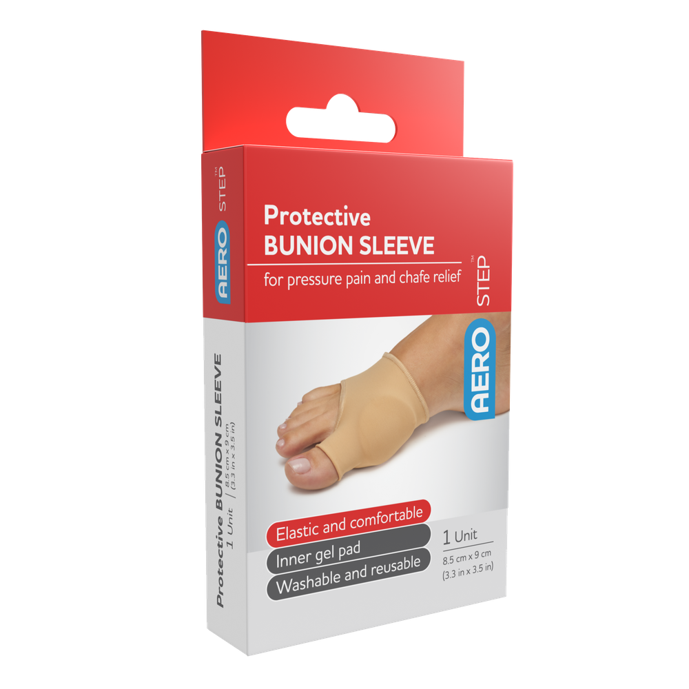 Aero Healthcare AEROSTEP Protective Bunion Sleeve 8.5 x 9cm Box/1