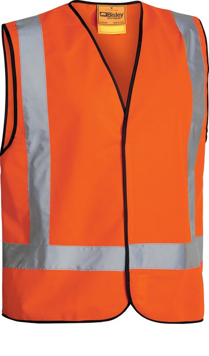 Bisley Taped X Back Hi Vis Vest