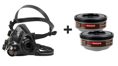 MEDIUM HONEYWELL NORTH 7700 Half Face Mask +  A2 Filters N06575001A2