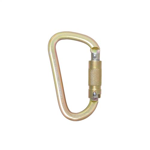 Austlift Steel Triple Action Karabiner.Rated at 40kn. Gate opening 22mm. Conforms to EN362