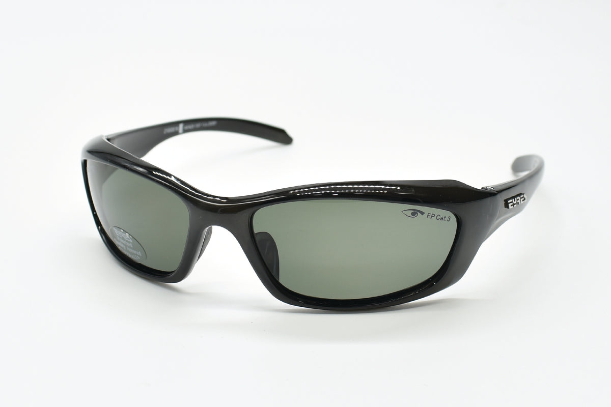 EYRES RAZOR Crystal Charcoal Frame Polarised Grey Lens