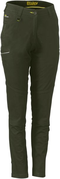 Bisley Women's Mid Rise Stretch Cotton Pants