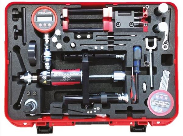 Hydrajaws (KIT 2) M2000 UNIVERSAL SAFETY LIFELINE Tester Kit with 0-25kN Digital DS Gauge