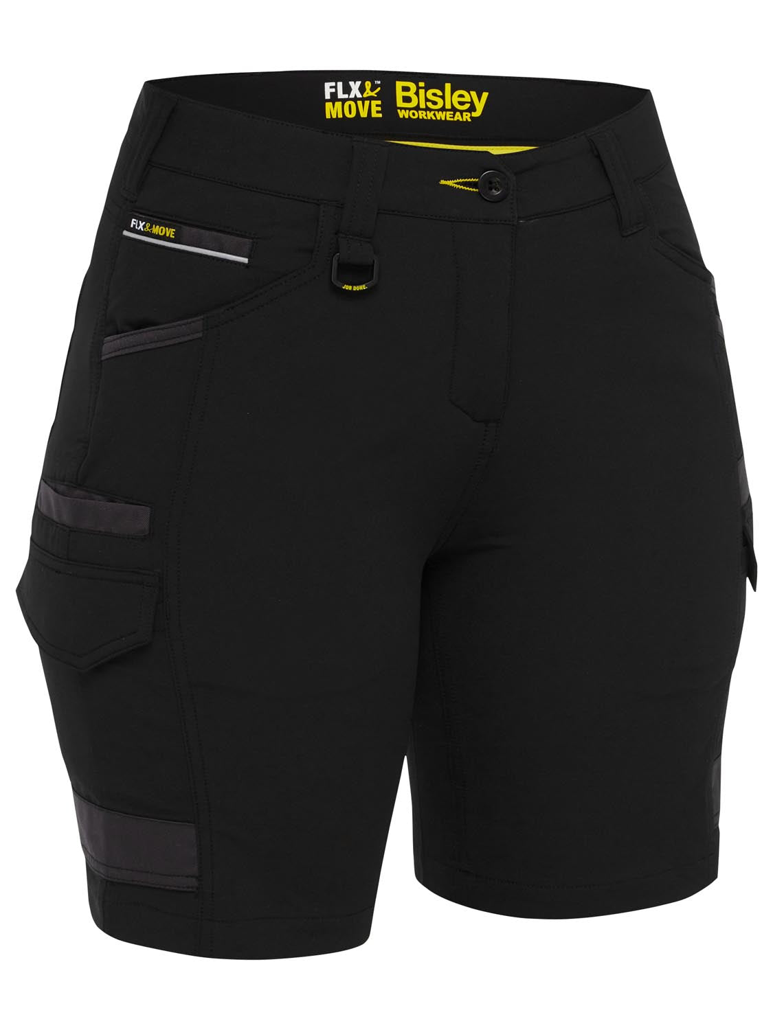 Bisley Women's Flx & Move 4-Way Stretch Zip Cargo Short