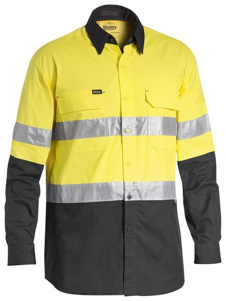 Bisley X Airflow Taped Hi Vis Ripstop Shirt