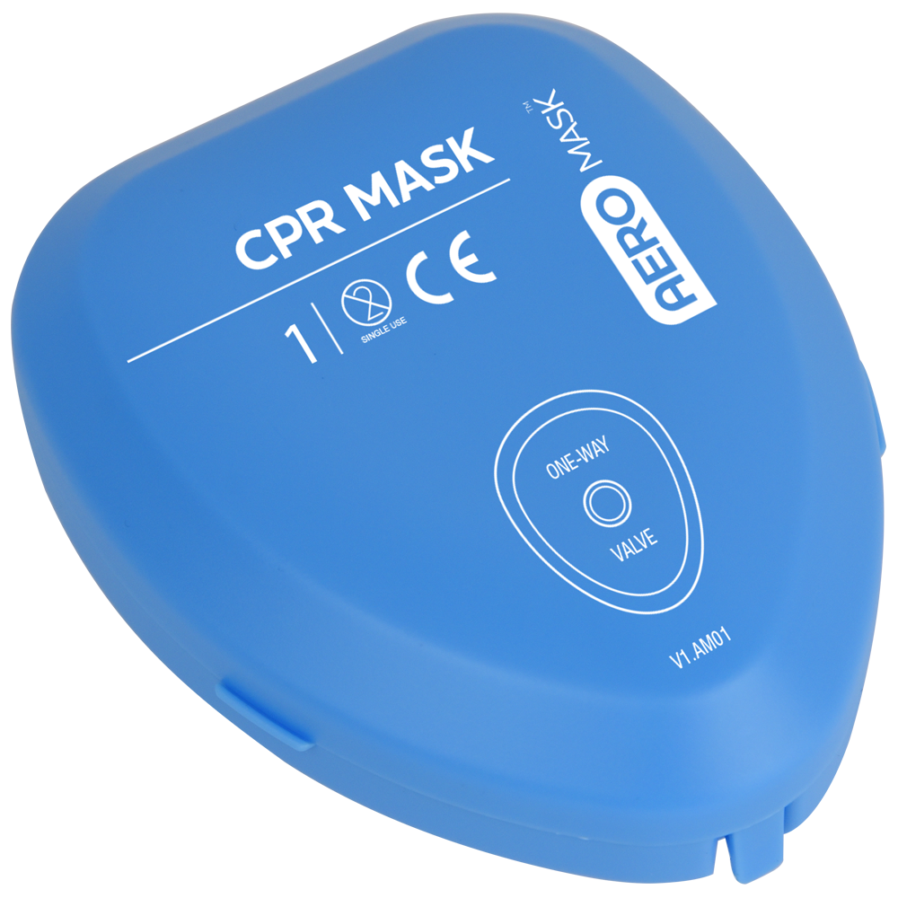 Aero Healthcare AEROMASK CPR Mask in hard cover
