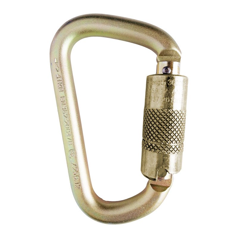 Skylotec Steel D TRI 41kN Karabiner (H-132)