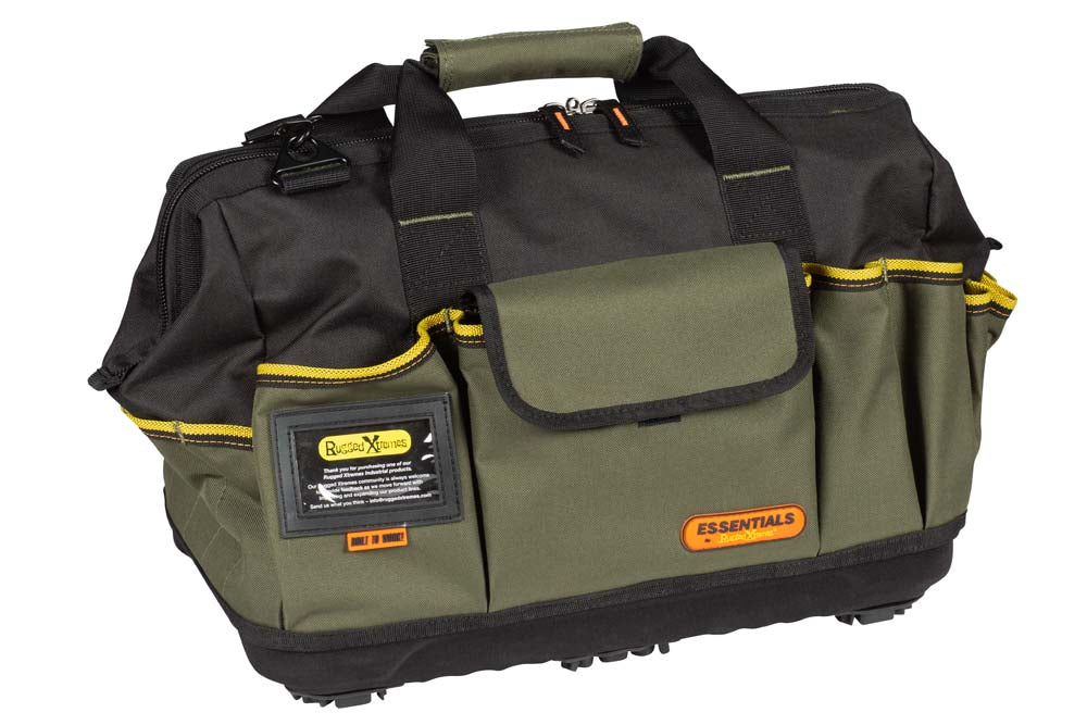 Rugged Xtremes Canvas Wide Mouth Service Tote