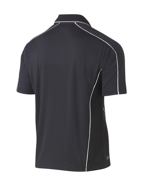 Bisley Cool Mesh Polo with Reflective Piping