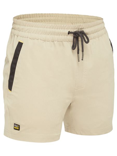 Bisley Flx & Move 4-Way Stretch Elastic Waist Short