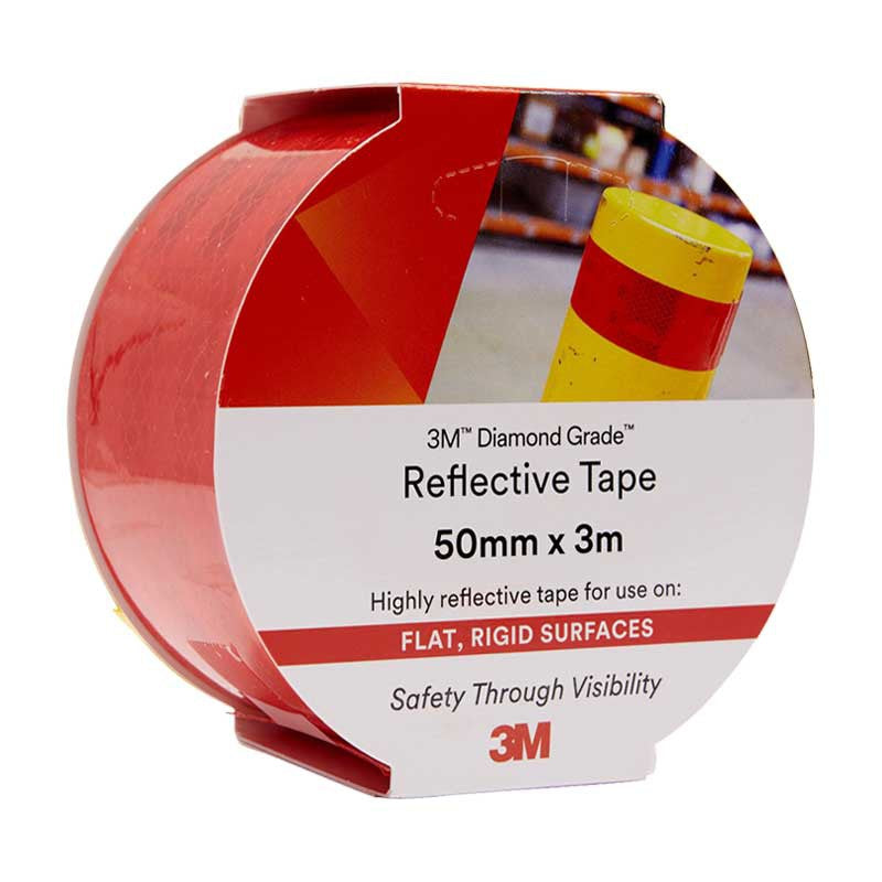 3m x 50mm RED 3M 983 Diamond Grade Reflective Marking Tapes (983-72 ES) (AR010613610)