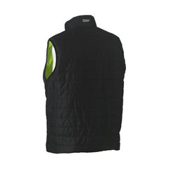 BISLEY REVERSIBLE TAPED Fleece VEST Reversible Hi Vis Vest  2XL