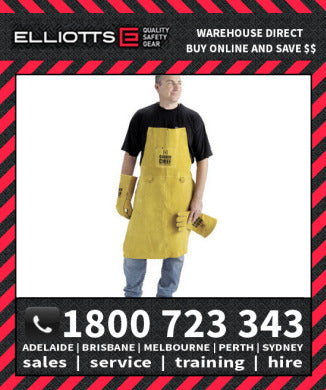 Elliotts Golden Chief Leather WELDING APRON (GCA2)