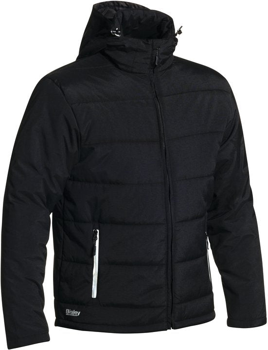 Bisley Puffer Jacket with Adjustable Hood