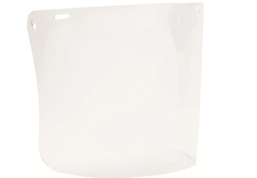 3M Protector Polycarbonte Visor - Cap Attachable - Medium Impact - Clear - 185 x 360mm