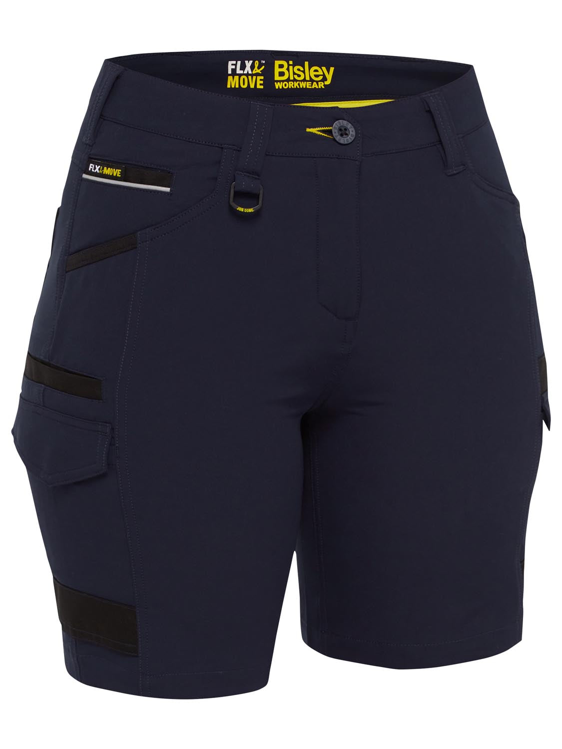 Bisley Women's Flx & Move 4-Way Stretch Zip Cargo Short