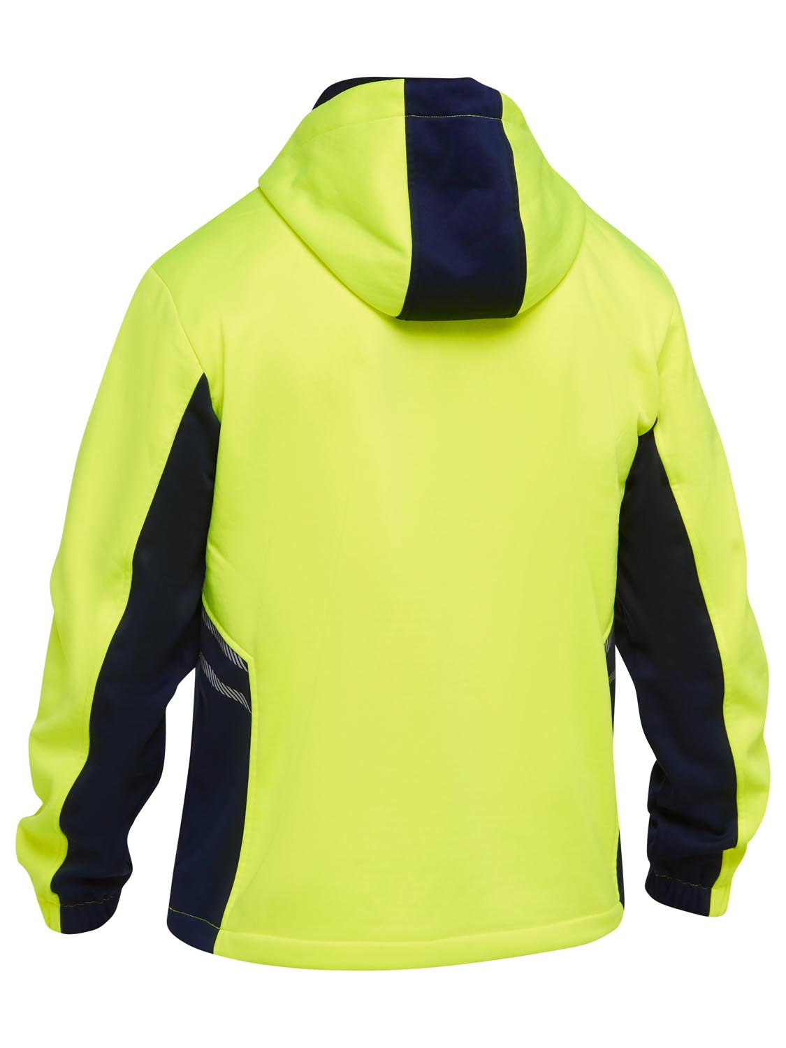 Bisley Hi Vis Liquid Repellent Fleece Hoodie