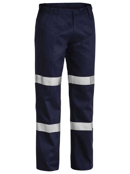 Bisley Taped Biomotion Cotton Drill Work Pants