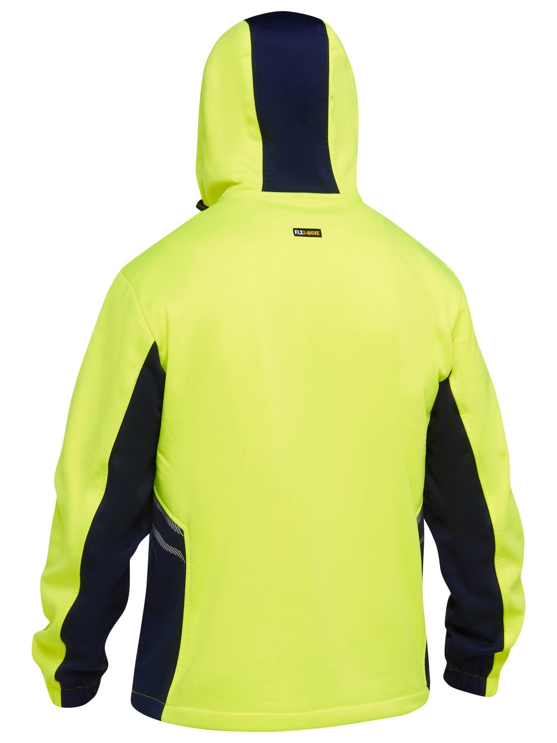 Bisley Hi Vis Liquid Repellent Fleece Hoodie
