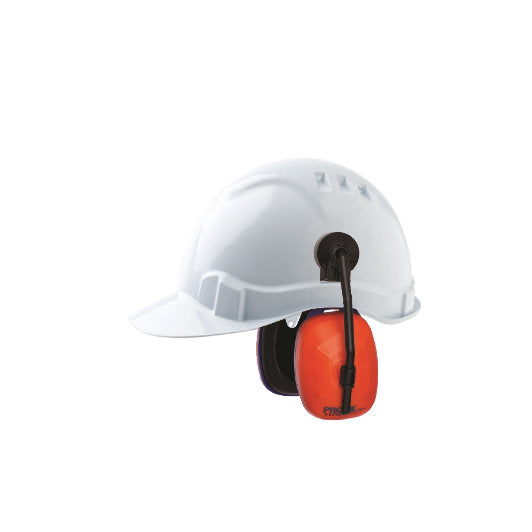 ProChoice V6 Hard Hat Vented White (HHV6-W) with Viper Earmuffs (HHEM)