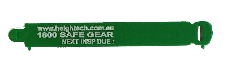 GREEN 95mm WrapStrap ID Tags