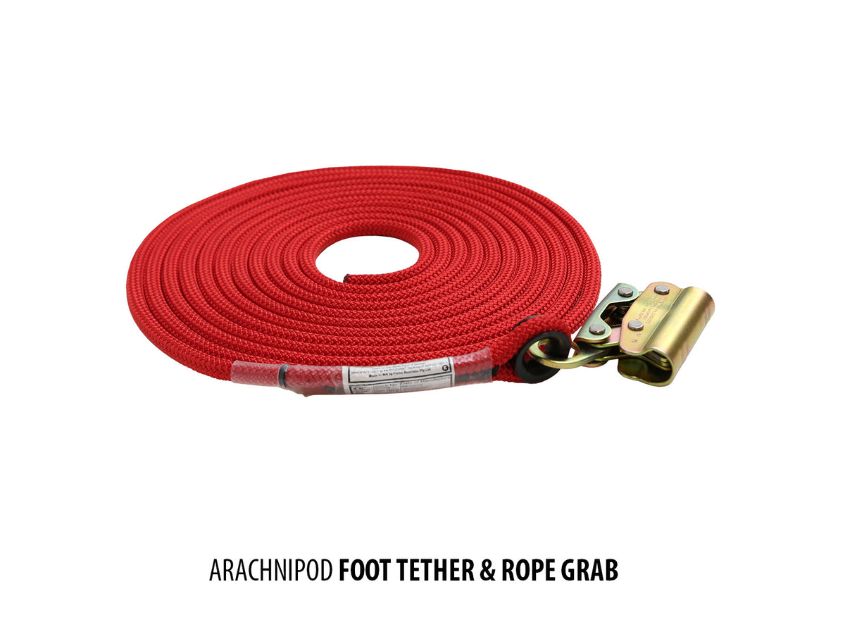 Arachnipod Foot Tether & Rope Grab