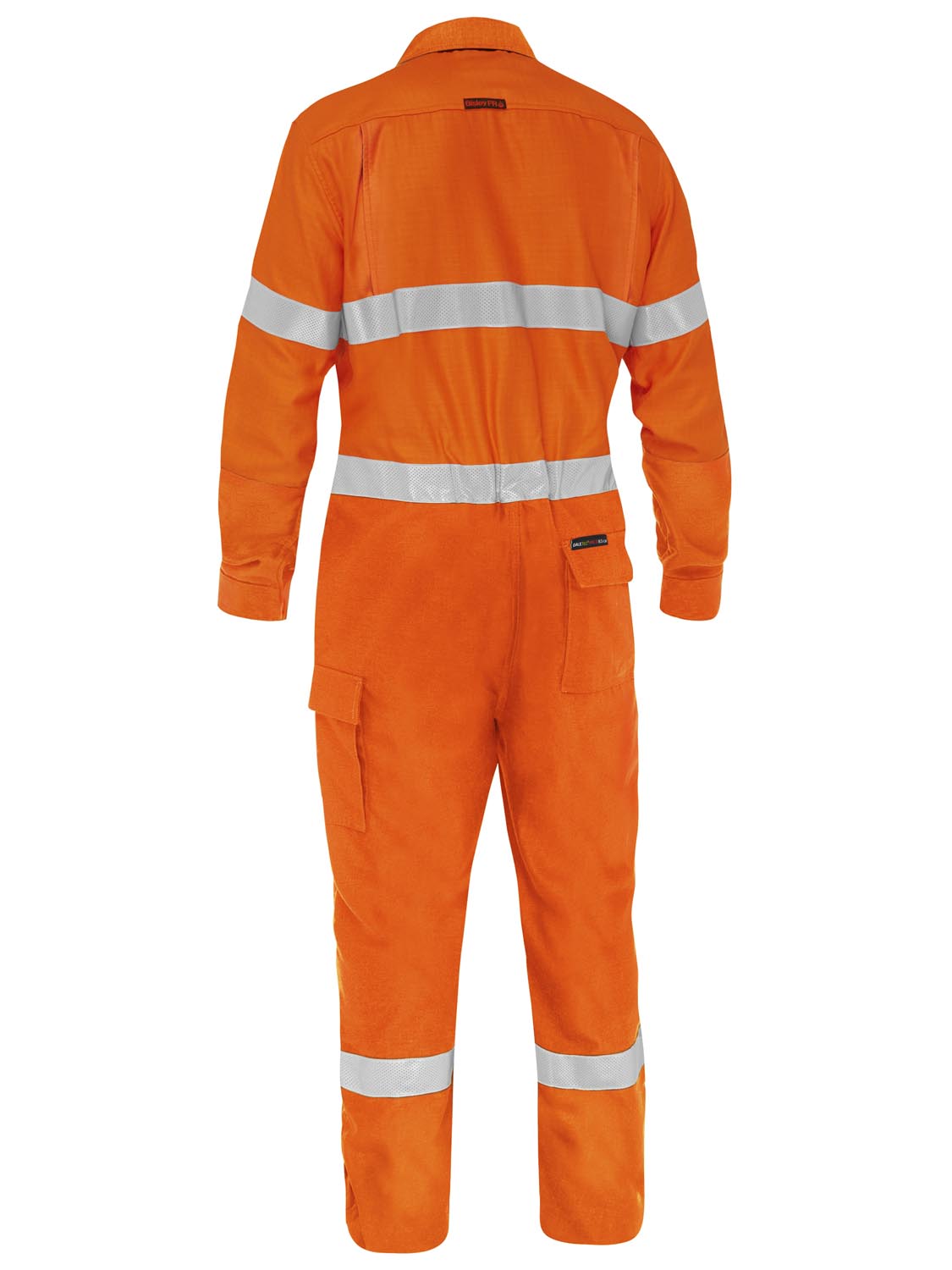 Bisley Apex 185 Taped Hi Vis FR Ripstop Vented Coverall