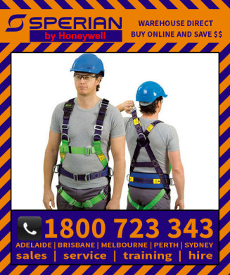 Medium / Large Honeywell Sperian Polyester Riggers Harness (M1020067) Medium/Large