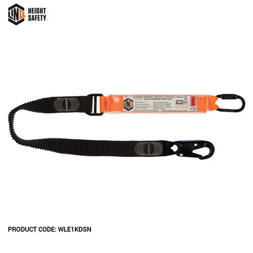 LINQ Elite Single Leg Elasticated Lanyard